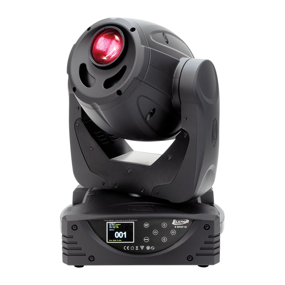 Elation E SPOT III User Manual