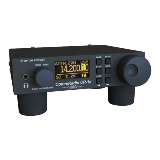 CommRadio CR-1A User Manual
