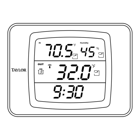 Taylor WeatherGuide 1525 Instruction Manual
