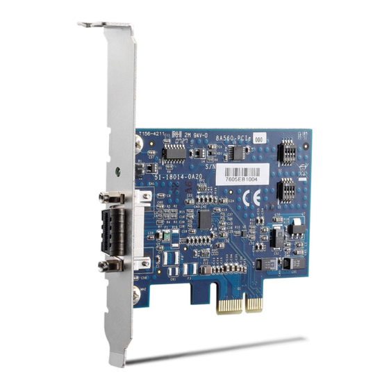 ADLINK Technology PCIe-8560 User Manual