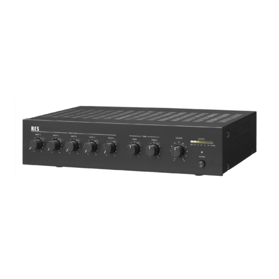 RCS TA-4030 KX Manual