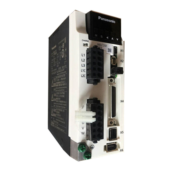 Panasonic MINAS A6BF Technical Reference