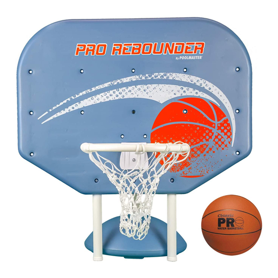 PoolMaster Pro Rebounder 72783 Quick Start Manual
