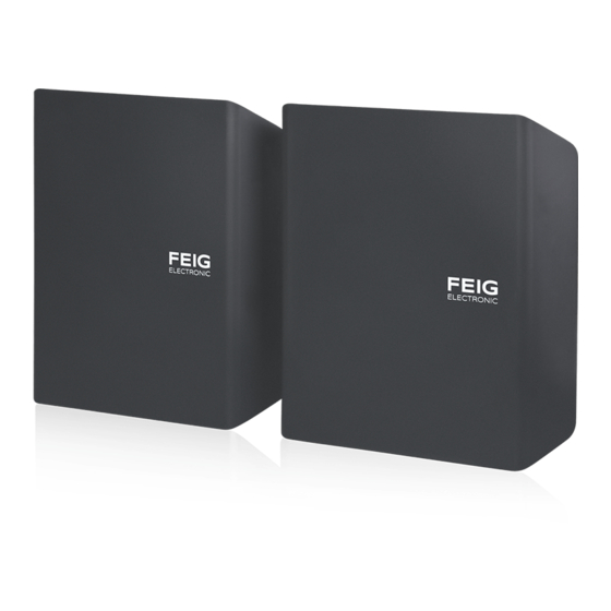 Feig Electronic ID ANT.U580/290-FCC Installation Instructions Manual
