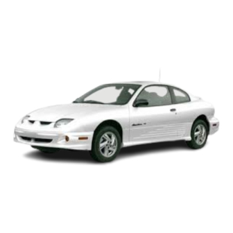 Pontiac 2000 Sunfire Owner's Manual