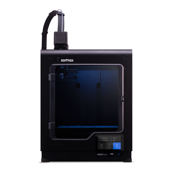 zortrax M200 Maintenance Manual
