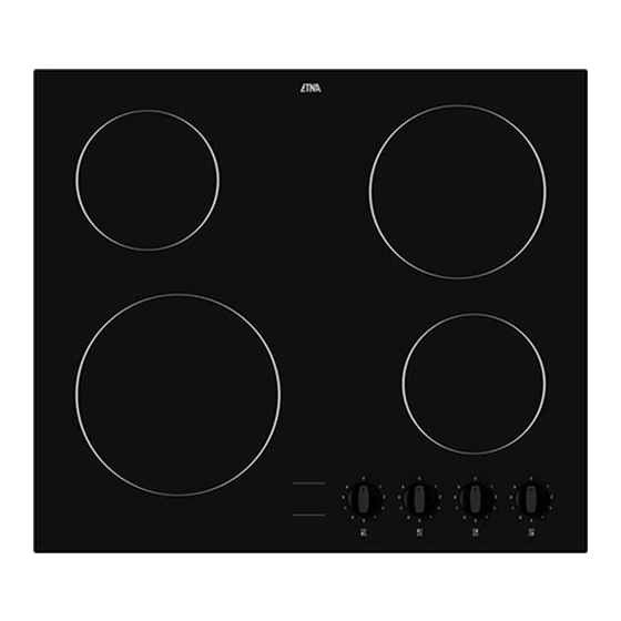 ETNA KC160ZT Instructions For Use Manual