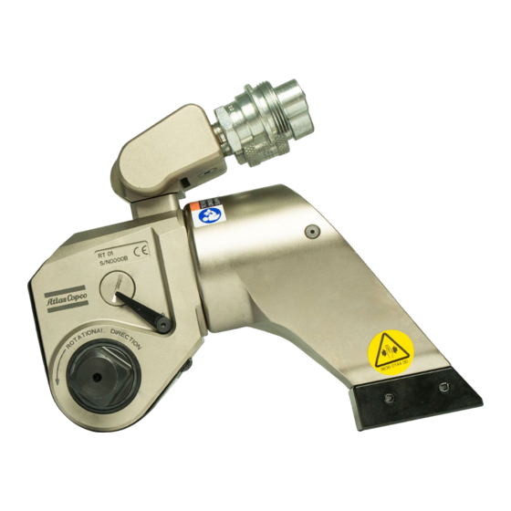 Atlas Copco Rapid-Torc RT-8 Quick Setup Manual