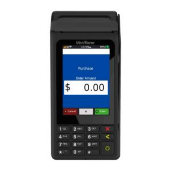 eftposnow V240m Quick Reference Manual
