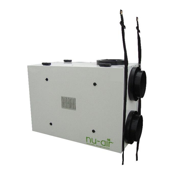 Nu-Air ES115E ERV Operating, Maintaining & Installing