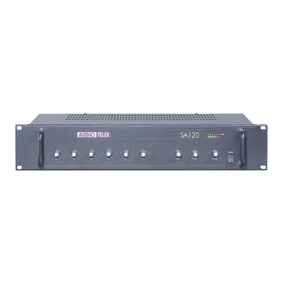 AUDIO TELEX SA120 - BROCHURE 2 Brochure