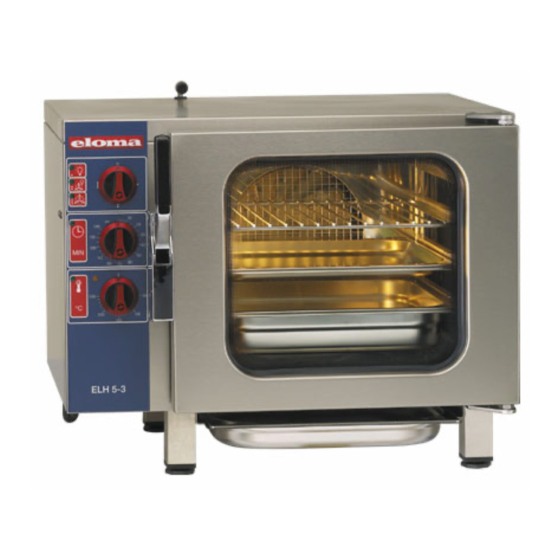 Eloma ELH 5-3 Installation And Operation Manual
