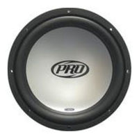 Jensen Subwoofer JSP1244 Installation And Owner's Manual