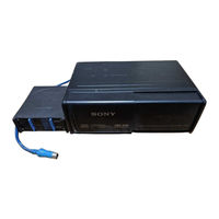 Sony CDX-A30 Service Manual