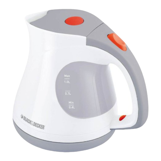 Black + Decker JKC650 Cordless Kettle, Stainless Steel