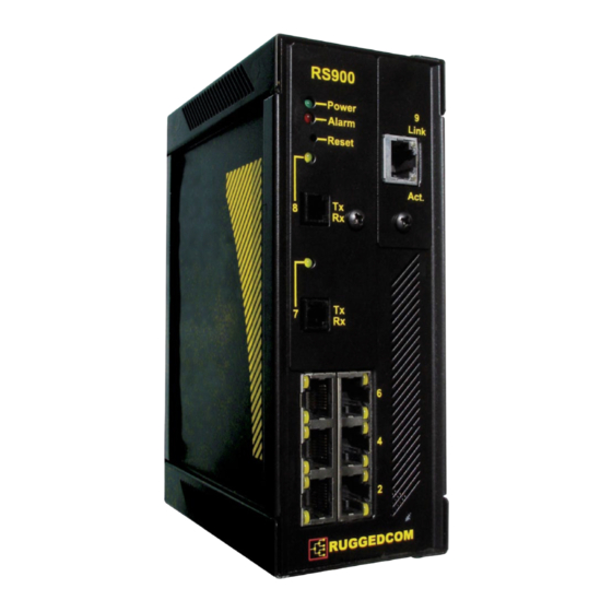 RUGGEDSWITCH RS900 FAMILY INSTALLATION MANUAL Pdf Download