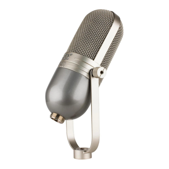 MXL V400 MANUAL Pdf Download ManualsLib