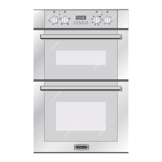 kenwood kd 150 double oven