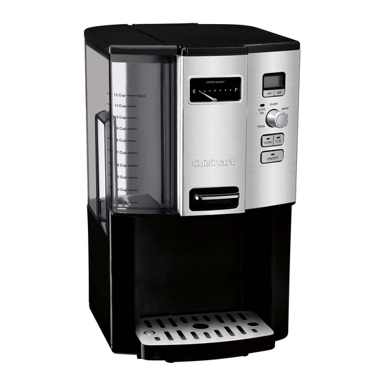 Coffeemakers Manuals & Quick Reference - Cuisinart