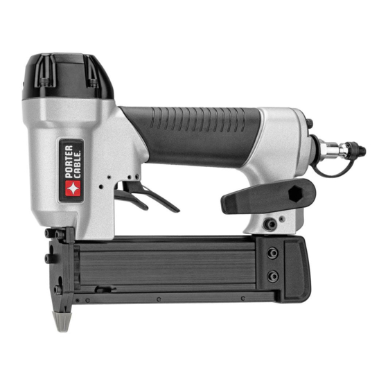 Porter cable 18 gauge online brad nailer 20v manual