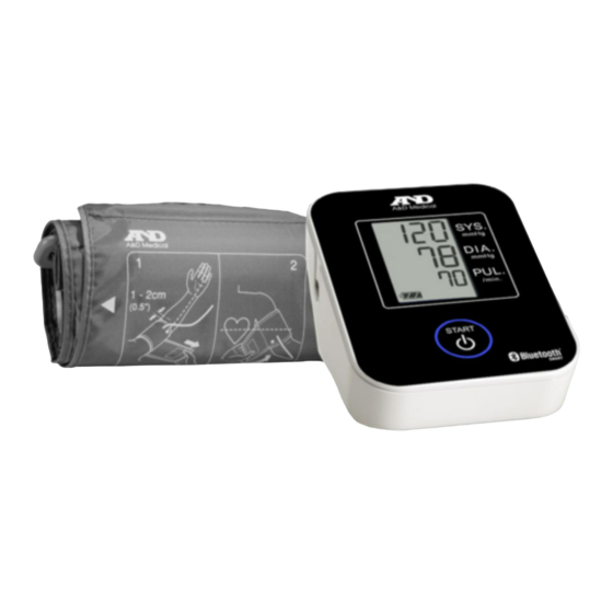 A&D Wireless Blood Pressure Monitor UA-651BLE