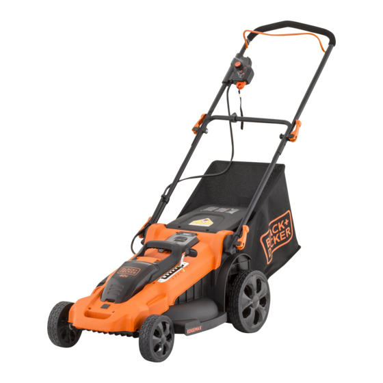 Black and Decker MM525 - Corded Mulch Mower Type 1 