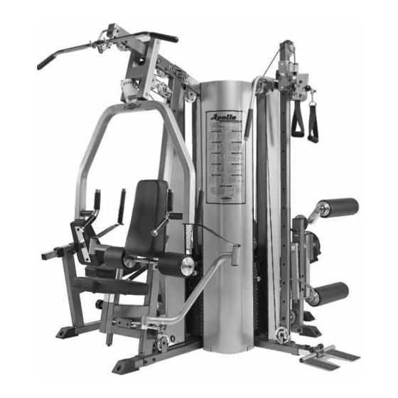 Tuff stuff home online gym assembly