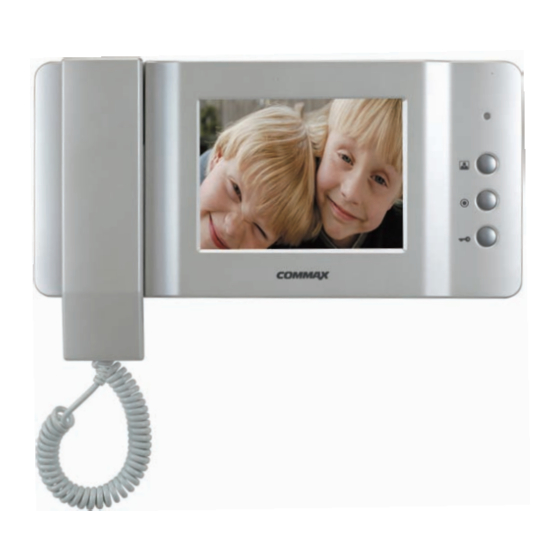 COMMAX CDV-50P MANUAL Pdf Download | ManualsLib
