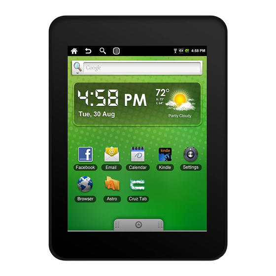 VELOCITY MICRO CRUZ T301 USER MANUAL Pdf Download ManualsLib