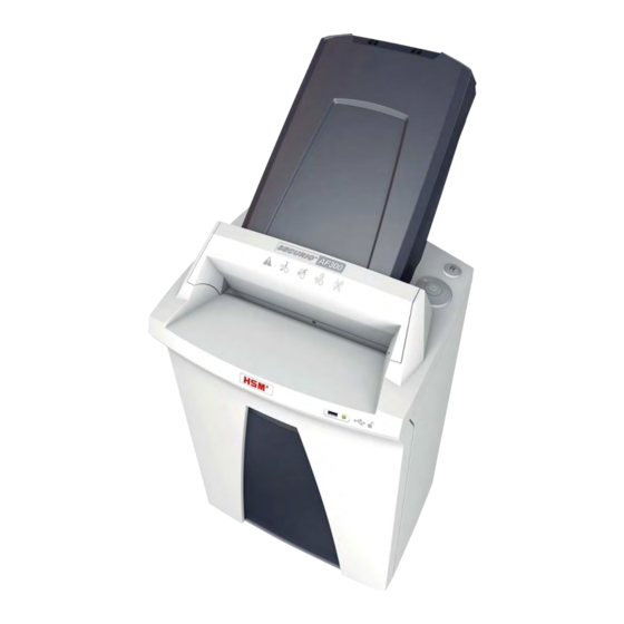 HSM Securio AF300c Level P-6 Auto Feed Shredder