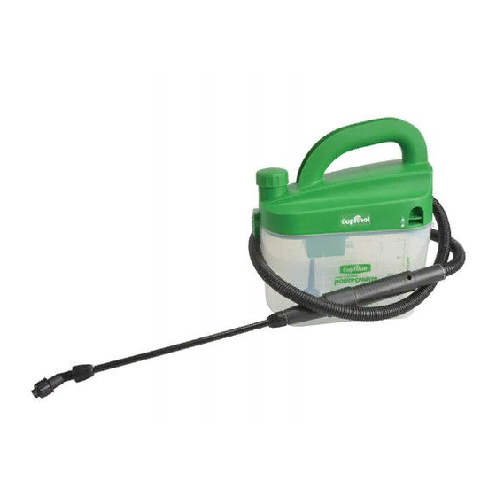 CUPRINOL FENCE & DECKING POWER SPRAYER USER MANUAL Pdf Download