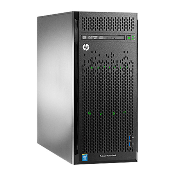 Proliant ml1 gen9 on sale boot from usb