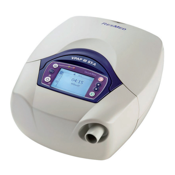 ResMed VPAP III ST-A User Manual