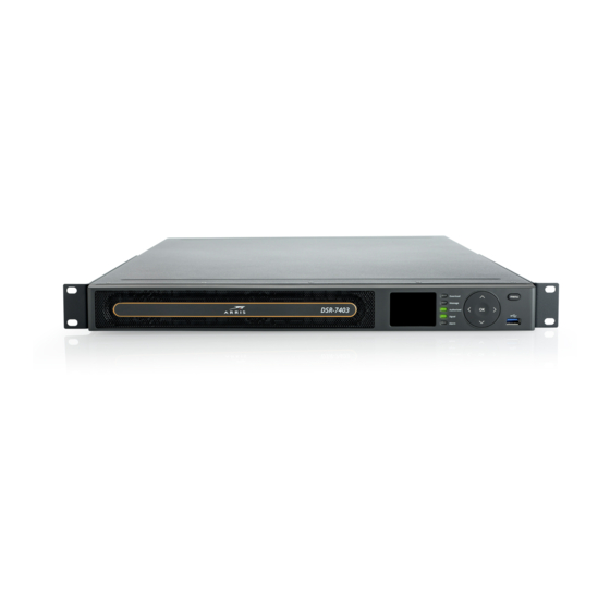 Arris DSR-7403 Installation Instructions Manual