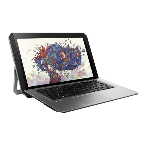 HP ZBook x2 Maintenance And Service Manual