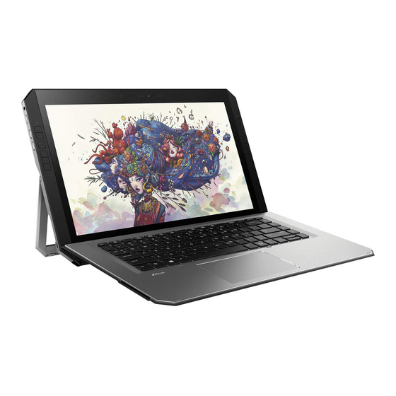 HP ZBook x2 Manuals