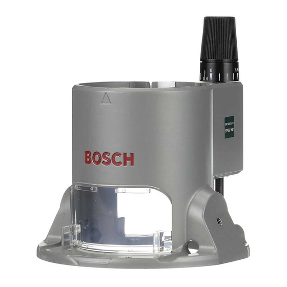 Bosch RA1165 Manuals