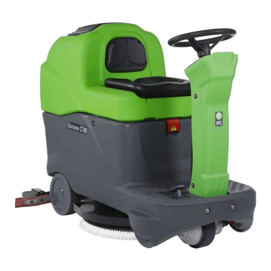 IPC Gansow CT 80 BT 55 Operator's Manual