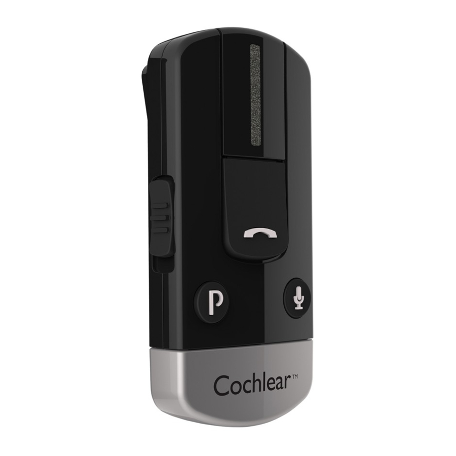 Cochlear CP900 Series Quick Manual