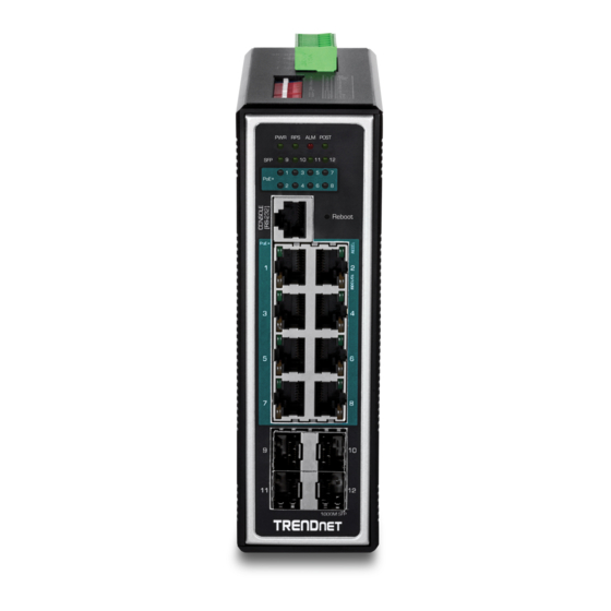 TRENDnet TI-PG1284i Quick Installation Manual