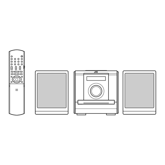 User Manuals: JVC GNT0066-001A Compact Component System