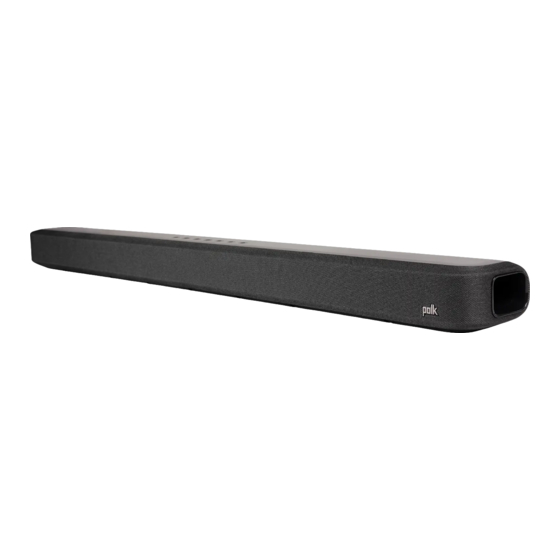 Polk outlet Cinema Soundbar DBRX1