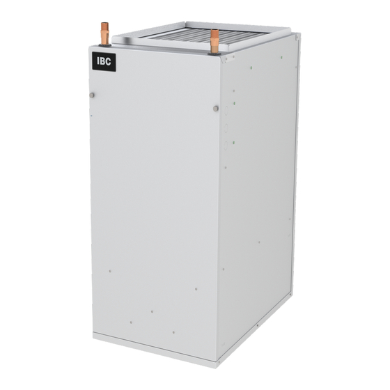 IBC AHU Series Quick Reference Installation Manual