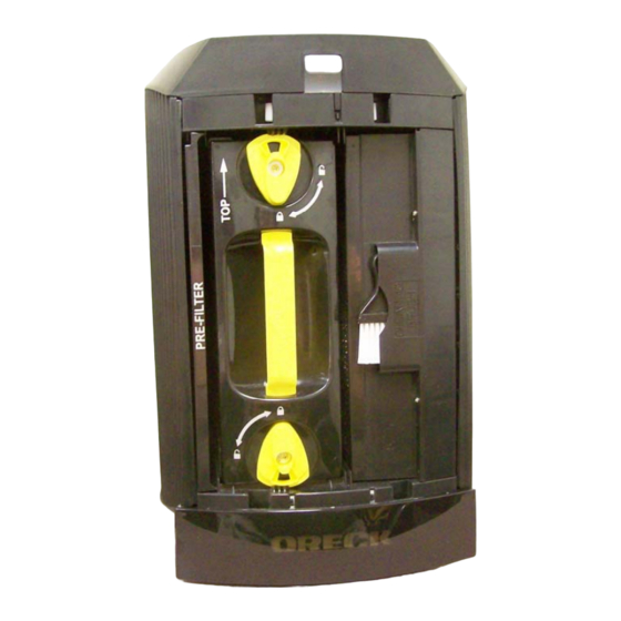 Oreck Air 16 Manual