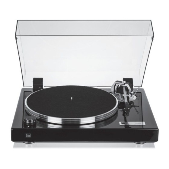 Dual CS 600 HiFi Operating Instructions Manual