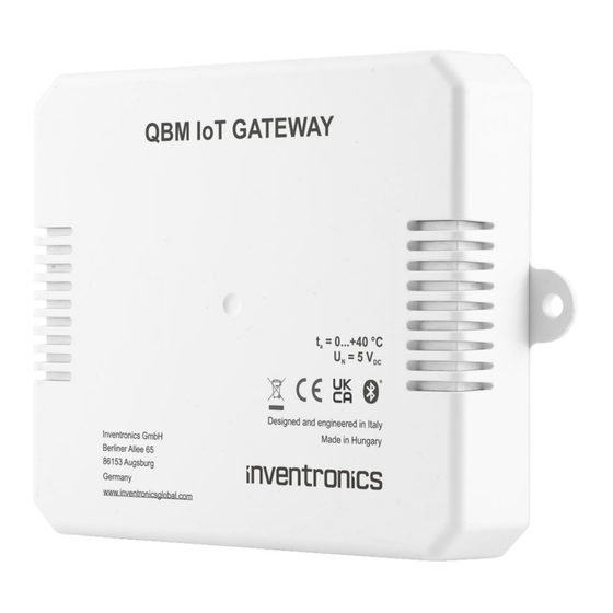 Inventronics QBM Quick Installation Manual