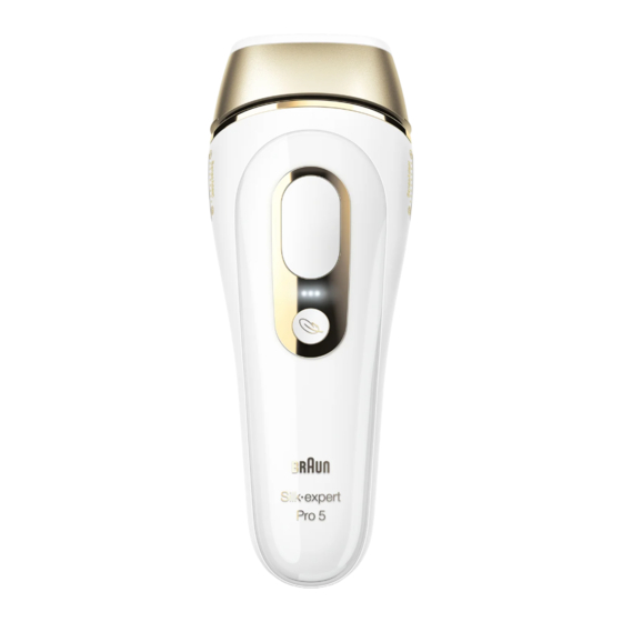 Braun Silk-expert Pro 5 PL5388 Manuals
