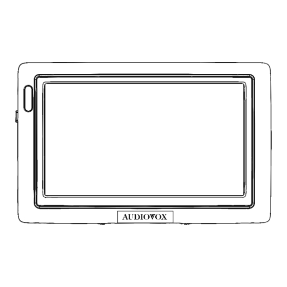Audiovox LCM45NB - LCM 45NB - LCD Monitor Installation Manual