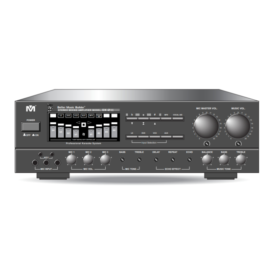 Better Music Builder DX-211 Owner's Manual