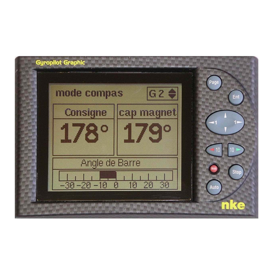 NKE Gyropilot Graphic User And Installation Manual